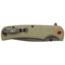Browning Buckmark Slim Folding Knife - Box, 2.75in, D2 High Carbon Steel, Drop Point, Sage Polymer Handle, N, 3220543B