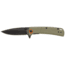 Browning Buckmark Slim Folding Knife - Box, 2.75in, D2 High Carbon Steel, Drop Point, Sage Polymer Handle, N, 3220543B