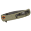 Browning Buckmark Slim Folding Knives, 3.125in, D2 High Carbon Steel, Drop Point, Sage Laminate Handle, N, 3220513