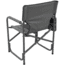 Browning Camping Rimfire Folding Chair w/Multi-Position Side Table, Charcoal/Gray, 8532558