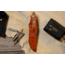 Browning Guide Series Fixed Blade Knife, 3in, Sandvik 14C28N, Drop Point, Composite Handle, Split Grain Leather, 3220498B