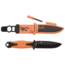 Browning Ignite 2 Fixed Blade Knife, 4in, 7Cr17Mov, Drop Point, Orange Injection Molded, Orange, 3220334