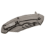 Browning OvixFolding Knife, 3.25in, D2 High Carbon Steel, Tanto, Steel Handle, N, 3220467
