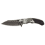 Browning OvixFolding Knife, 3.25in, D2 High Carbon Steel, Tanto, Steel Handle, N, 3220467