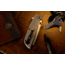 Browning Plateau Folding Knife, 3.25in, D2 High Carbon Steel, Cleaver, G10 Handle, N, 3220469
