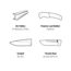 Browning Primal Folding Knives, 2.75in, 420-J2, Scalpel, Composite Handle, N, 3220431