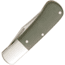 Browning Steambank Folding Knife - Box, 2.5in, Swedish Sandvik 12C27, Clip Point, Resin Laminated Canvas Handle, N, 3220475B