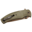 Browning Trailside Folding Knife, 3.5in, D2 High Carbon Steel, Drop Point, Laminate Handle, N, 3220466