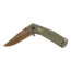 Browning Trailside Folding Knife, 3in, D2 High Carbon Steel, Drop Point, G10 Handle, N, 3220516