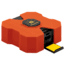 Brunton Revolt 4000 mAh, 4x Charger, Orange F-REVOLT-OR