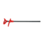 Bubba Blade Fishing Hook Extractor, 12in, Aluminum Hook Extractor, 4.5in, Polymer Handle, Red, Large, 1112867