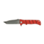 Bubba Blade Sculpin 4in Pocket Knife, Carbon Stainless Steel Blade, Red Handle BB-CL-FK