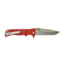 Bubba Blade Sculpin 4in Pocket Knife, Carbon Stainless Steel Blade, Red Handle BB-CL-FK