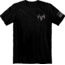 Buck Wear T-shirt ''red White &amp; True'' Black Medium