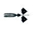 Buckeye Lures Double Bladed Buzzbait, 1/4 Oz, Black, BEL-DBBL14