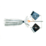 Buckeye Lures Double Bladed Buzzbait, 3/8 Oz, Shad, BEL-DBSH38