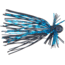Buckeye Lures Mushroom Jigs, 1/8 Oz, Black/Blue, BEL-MJBB18