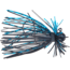 Buckeye Lures Mushroom Jigs, 1/8 Oz, Black/Blue, BEL-MJBB18