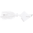 Buckeye Lures Single Bladed Buzzbait, 1/2 Oz, White, BEL-SBWH12