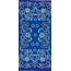 Buff Cashmere Headwear, Paisley Blue 501186
