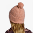 Buff Knitted Beanie, Nerla Crimson, 132335.401.10.00