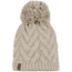 Buff Knitted &amp; Fleece Beanie, Caryn Ecru, 123515.014.10.00
