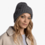 Buff Knitted &amp; Fleece Beanie, Grey, 129698.937.10.00