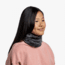 Buff Merino Lightweight Neckwear - Kids, Multistripes Graphite, 123324.901.10.00