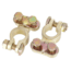 Bulldog Winch Battery Terminals, 1 Pr Brass Clamp-On, 20254