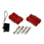 Bulldog Winch Quick Connect Set 175A, 2 AWG w/ Dust Cover, Black, 20133