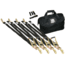 Bulldog Winch Ratcheting Tie-Down Strap Set, 9 Pieces, Black, 20349