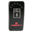 Bulldog Winch Rocker Switch - Dc Power Plug, Black, 20319