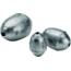 Bullet Weights Egg Sinker, Space Saver, 3/8oz, 8/Pack, PBEG8