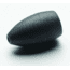Bullet Weights Tungsten Flipping Weights, 1/4oz, Tactical Black, 3/Pack, PBTGNFWP14TB