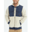 Burton Bower Full-Zip Fleece Jacket - Mens, Bonewt/Modigo, Large, 17348102101L