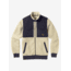Burton Bower Full-Zip Fleece Jacket - Mens, Bonewt/Modigo, Large, 17348102101L