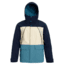 Burton Breach Insulated Jacket - Mens, Dress Blue / Almond Milk / Storm Blue, Extra Large, 10180106401-XL