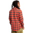 Burton Brighton Flannel - Mens, Fiesta Red Heather Buffalo Plaid, Medium, 14053116972-M