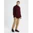 Burton Brighton Insulated Flannel Jacket - Mens, Bitters Htr Buff Pld, Extra Large, 18949101600XL
