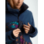 Burton Embark Jacket - Womens, Dress Blue / Bona Flora, Small, 10010106401-S