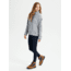 Burton Hearth Fleece Pullover - Womens, Gray Heather, Extra Small, 17338104020XS
