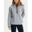 Burton Hearth Fleece Pullover - Womens, Gray Heather, Extra Small, 17338104020XS