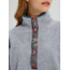 Burton Hearth Fleece Pullover - Womens, Gray Heather, Extra Small, 17338104020XS