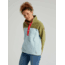 Burton Hearth Fleece Pullover - Womens, Martini Olive/Ether Blue, Large, 17338108301-L