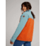 Burton Hearth Fleece Pullover - Womens, Trellis/Burnt Ochre, Extra Small, 17338108300-XS
