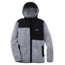 Burton Hearth Hooded Full-Zip Jacket - Mens, Gray Heather / True Black, Extra Large, 21357100020-XL