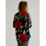 Burton Hearth Snap Up Fleece - Womens, Hibiscus Pink Oversized Floral, Medium, 22025100960-M