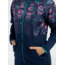 Burton Khalsa Hybrid Full-Zip Jacket - Womens, Dress Blue Stylus / Dress Blue, Large, 21356100400-L