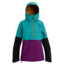 Burton Kimmy 2L Anorak Jacket -Womens, Green-Blue Slate / Charisma / True Black, Large, 21283100400-L
