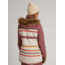 Burton Lelah Jacket - Womens, Rose Brown/Creme Brulee Woven Stripe, Small, 20541102200-S